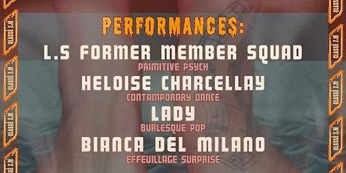 PERFORMANCES - CONCERTS - DJ SET aux Vivres de l'Art