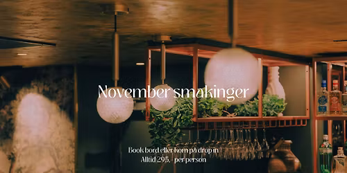Smakinger november