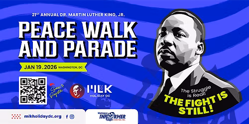 2026 MLK Holiday DC Annual Peace Walk & Parade