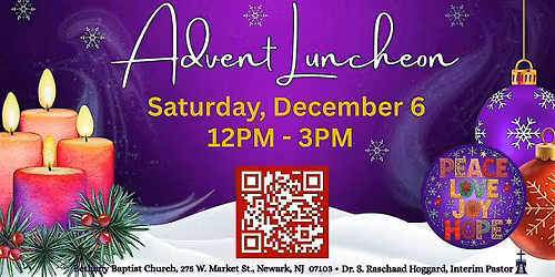 Free Advent Luncheon