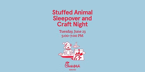 Stuffed Animal Sleepover and Craft Night