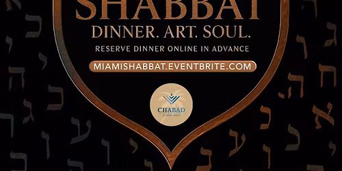 Art Basel Shabbat - Dinner. Art. Soul. - Miami Beach, FL