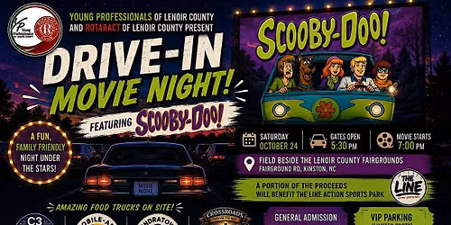 Kinston's Drive-In Movie Night! | Scooby Doo