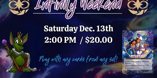 Goblin King's Infinity Weekend Event