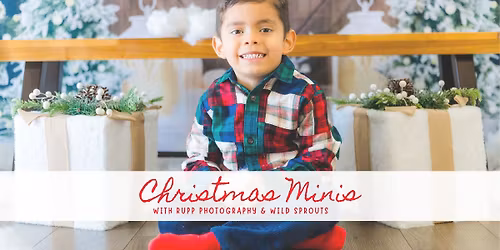 Christmas Minis with Rupp Photography at Wild Sprouts