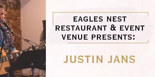 Justin Jans LIVE in the BAR!