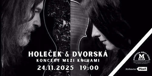 HOLE\u010cEK & DVORSK\u00c1: Koncert mezi knihami