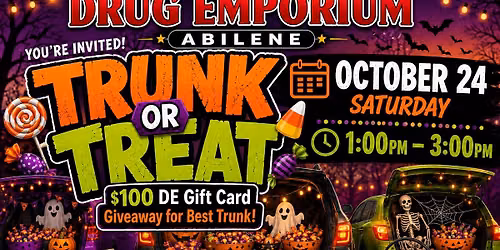 Drug Emporium's Annual Trunk or Treat! 