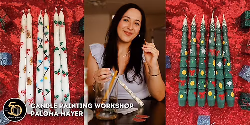 Holiday Candle Painting Workshop