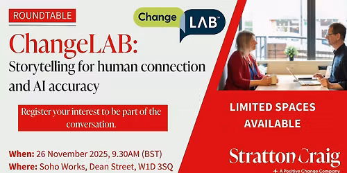 ChangeLAB: Storytelling for human connection and AI accuracy