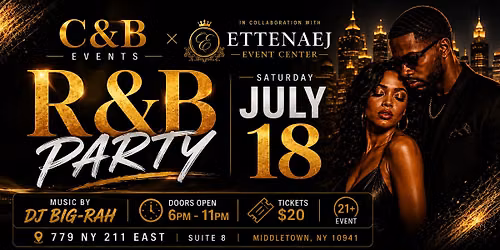 C&B Events & Ettenaej Event Center Present: R&B Nights