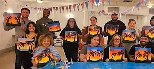 November  Military & Veteran  Paint N' Sip Nite