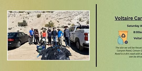 Voltaire Canyon Trash Mob