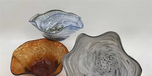 Create Your Own Blown Glass Ruffle Bowl!