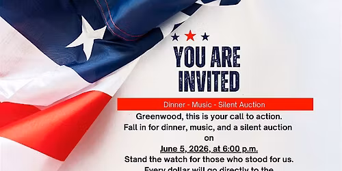 Stand the Watch: A Night for Greenwood Veterans
