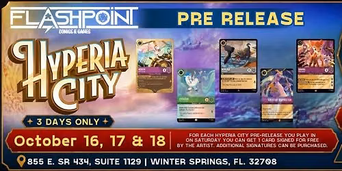 Lorcana Artist Brian Weisz In-Store Signing at Flashpoint Comics and Games