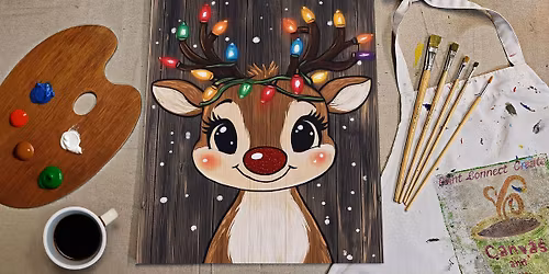 🎨☕ PAINT & SIP NIGHT - "REINDEER CHEER"