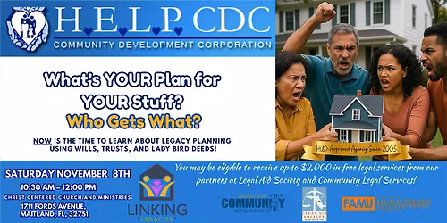 Heirs' Property & Estate Planning Education  Session