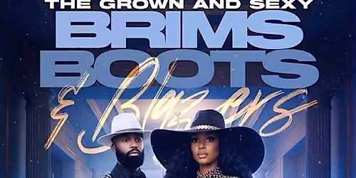 The Grown & Sexy  Brims Boots & Blazers * Champagne Affair