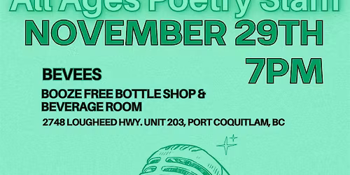 All Ages Poetry Slam November