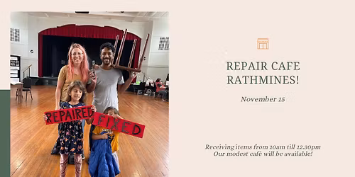 Repair Cafe - Rathmines