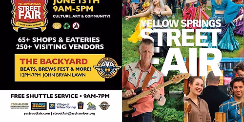 Yellow Springs Street Fair - June 2026