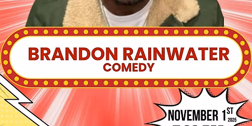 Brandon Rainwater Comedy LIVE @ Jersey Hustle Comedy Club