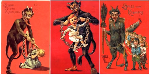 Holiday Photos with Krampus