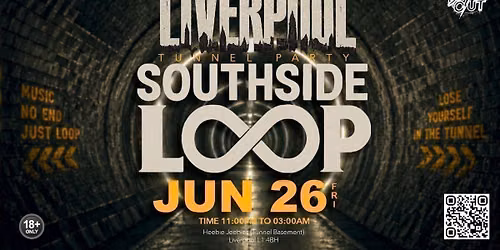SOUTHSIDE LOOP - LIVERPOOL'S FIRST SOUTH INDIAN TUNNEL PARTY | SOUTH X BOLLYWOOD 