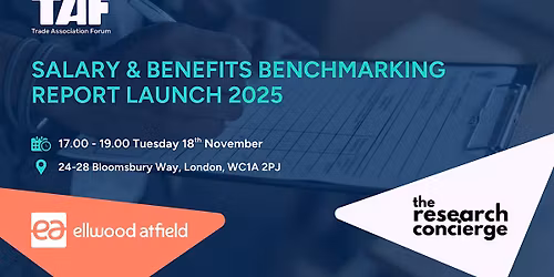 TAF Salary & Benefits Benchmarking Report Launch 2025