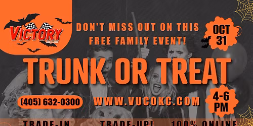 5th Annual Victory Used Cars Trunk or Treat!