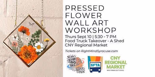 Pressed Flower Wall Art Workshop