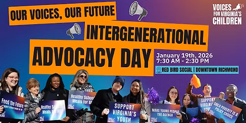 Our Voices, Our Future: Intergenerational Advocacy Day and Rally