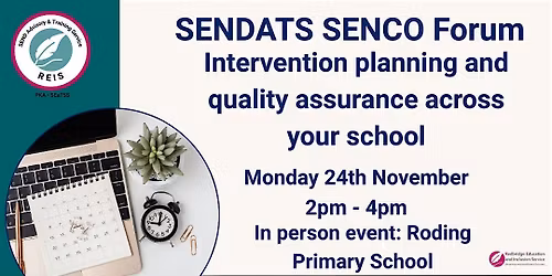 SENDATS SENCO forum: Intervention planning and quality assurance