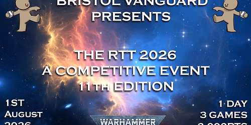 The Vanguard August RTT 40k event 