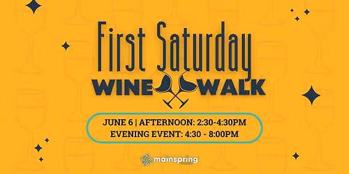 Mainspring of Ephrata's First Saturday Wine Walk