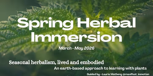 Spring Herbal Immersion