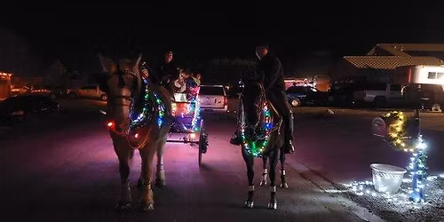 \u2b50 HORSEPLAY HOOLIGANS CARRIAGE RIDES \u2014Saturday Nights at Lights on Lark