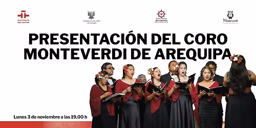 \u00abEcos del Per\u00fa\u00bb, Concierto del Coro Monteverdi de Arequipa