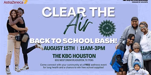 Clear the Air: A Back to School Bash