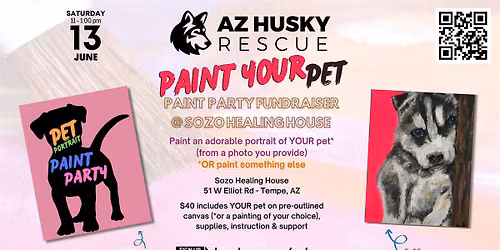 Paint your Pet Paint Party