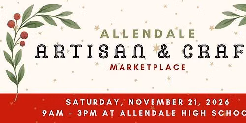 2026 Allendale Artisan & Craft Fair