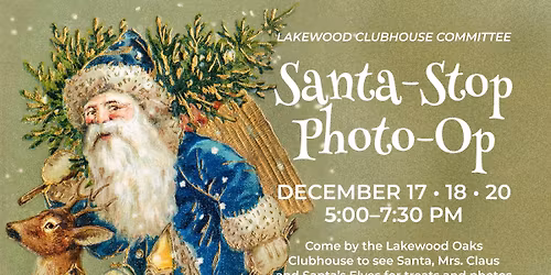 Clubhouse Committee | Santa Stop Photo Op
