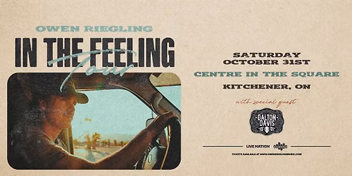 Owen Riegling - In The Feeling Tour with Dalton Davis