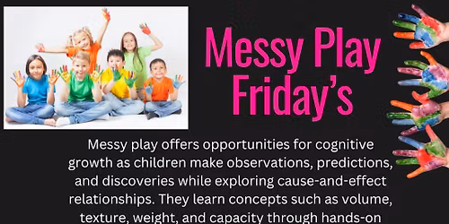 Messy Play Fridays @ The Fizzy Bubble Bath Lab