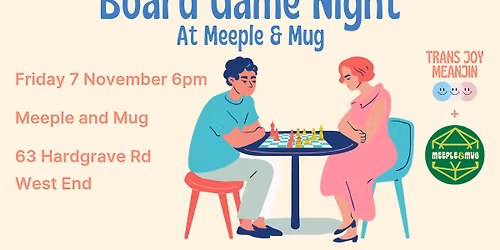 Board Game Night at Meeple and Mug