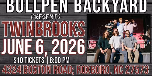TWINBROOKS at Bullpen Backyard!