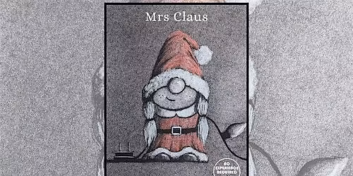 Charcoal Drawing Event "Mrs. Claus" in Stevens Point