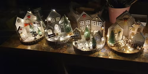 Zimn\u00ed malovan\u00e9 vesni\u010dky na kul\u00e1\u010di - ve\u010dern\u00ed posezen\u00ed u tvo\u0159en\u00ed