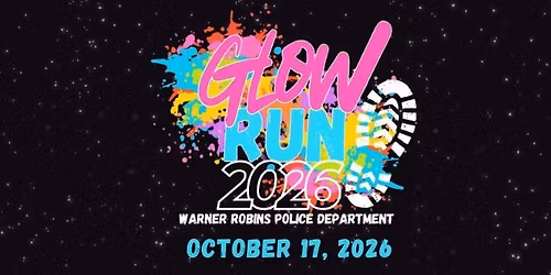 Warner Robins Police Department Glow Run 2026